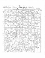 Howard Township - South, Lake Andes, Charles Mix County 1906 Uncolored and Incomplete
